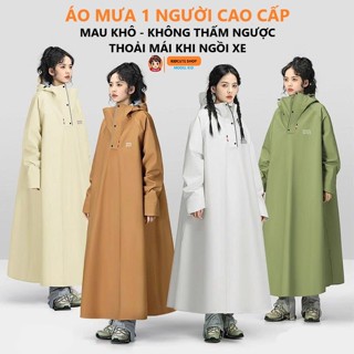  Áo mưa ÍCH KỶ cao cấp Không thấm ngược khi mưa to VẢI MỀM MAU KHÔ 
