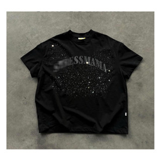  Áo Thun SSMA Universe Hiệu Ứng Lấp Lánh Bling  Màu Đen  Tặng Kèm Túi Vải Stress mm  