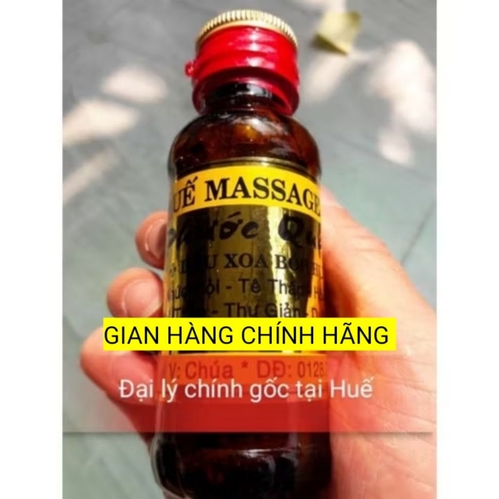 Dầu xoa bóp massage Huế ( 60 ml chính hiệu Phước Quy )