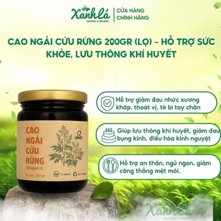 CAO NGẢI CỨU RỪNG 200GR (LỌ) – HỖ TRỢ SỨC KHỎE, LƯU THÔNG KHÍ HUYẾT