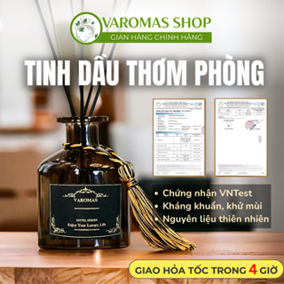 Tinh Dầu Thơm Phòng Lọ Khuếch Tán VaromaS Thiên Nhiên Nước Hoa Decor KT04 KT11 50ml