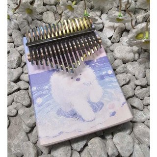 ĐÀN KALIMBA GỖ ROSEWOOD CAO CẤP 17 PHÍM IN HÌNH CAO CẤP- TẶNG 4 PHỤ KIỆN