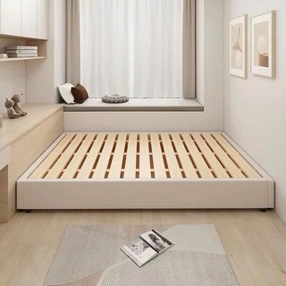  Giường Ngủ Bệt Gỗ MDF Cao Cấp Giường Pallet Decor Phòng Ngủ Phong Cách Hiện Đại 1m2 1m4 1m6 1m8 