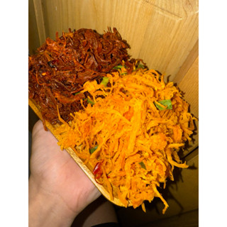 Combo Khô Gà Lá Chanh + Thịt Cháy Tỏi Hương Vị Heo - Thơm Ngon - Loại Ngon Nhất