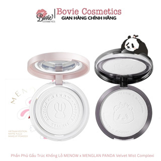  Phấn Phủ nén kiềm dầu chống nước,che phủ hoàn hảo MENOW Rabbit Compact Powder 