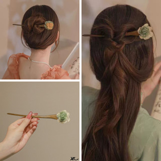  🌸 Trâm Cài Tóc Cổ Trang Nữ – Phong Cách Trung Hoa Vintage Phụ Kiện Cài Búi Cao Sang Trọng 