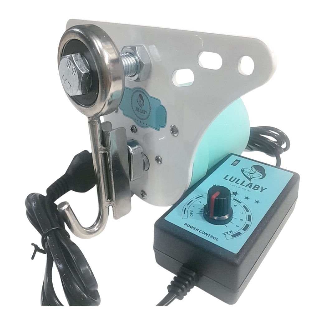 [CẢ BỘ]Máy đưa võng tự động, cục đưa võng điện LULLABY - Tựa lời mẹ ru với sức đưa 90kg