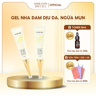 Gel nha đam Dr Cell 15ml làm dịu da, ngừa mụn, mờ thâm hiệu quả, cấp ẩm dịu nhẹ, phù hợp mọi loại da