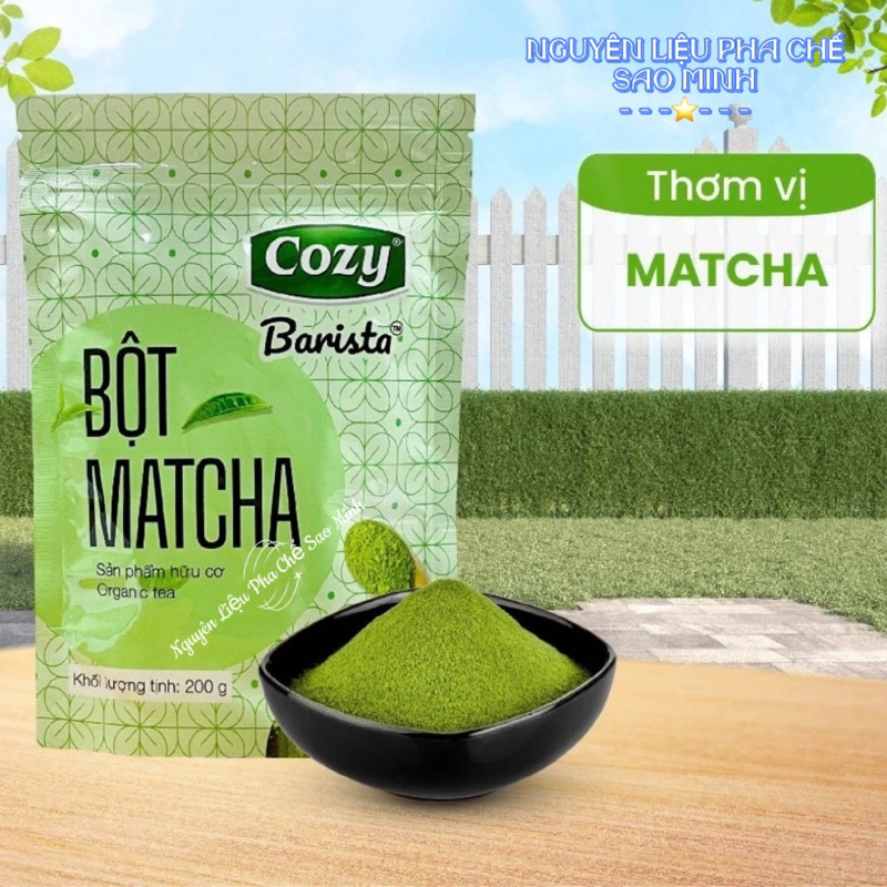 BỘT MATCHA COZY-200g