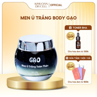 Men ủ trắng body Dr Cell dưỡng trắng toàn thân, cấp ẩm sâu, bật tông rõ rệt, mềm mịn làn da hiệu quả
