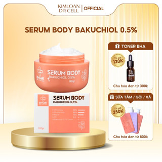 Serum body Dr Cell 180g dưỡng trắng toàn thân, mờ thâm, chống lão hóa, an toàn cho mọi loại da