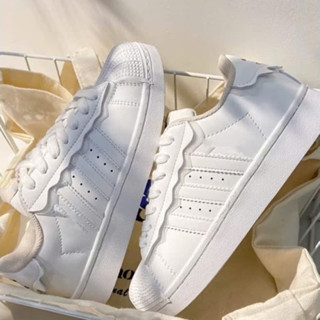 Giày thể thao Da.s mũi Sò Siêu Đẹp,Giày Sò cực xinh Màu Trắng,Hồng Bản SC.N19