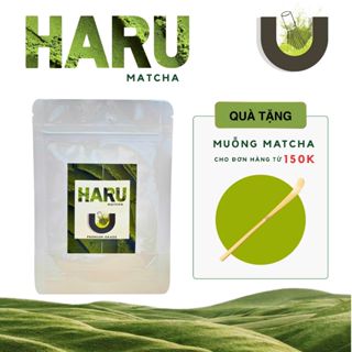 [MatchU] Bột Matcha Haru Nhập Khẩu Nhật Bản Ceremonial Grade 20g, 50g, 100g - Trà Đạo, Matcha Latte