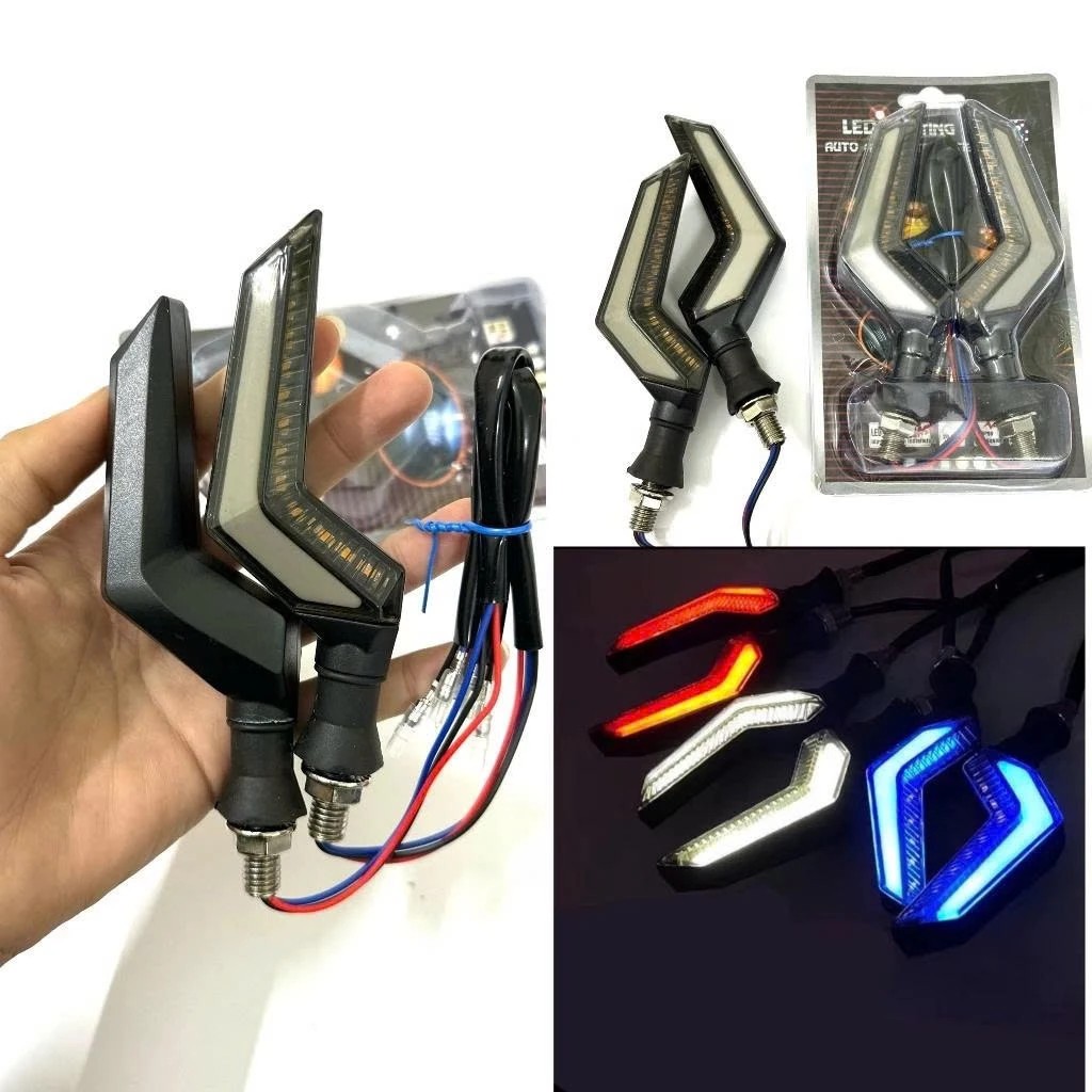 Xi nhan chữ z giá rẻ led audi_Xi nhan chữ z xe điện x men,133s,xe máy(Giá 1 đôi)  SLL S1