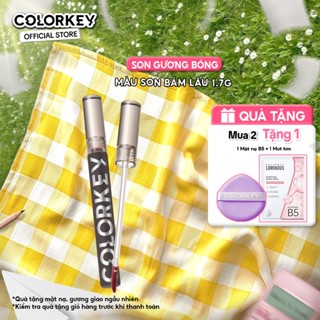 [LIVE] Son Môi Gương Bóng COLORKEY Màu Son Bám Lâu 1.7g