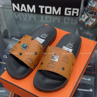 Dép Mềm Êm Quai Ngang MCM Tag Gương Chất Lượng Cao Dành Cho Nam Nữ Thời Trang Hàng Đầu ( ảnh thật Nam Tôm GR)