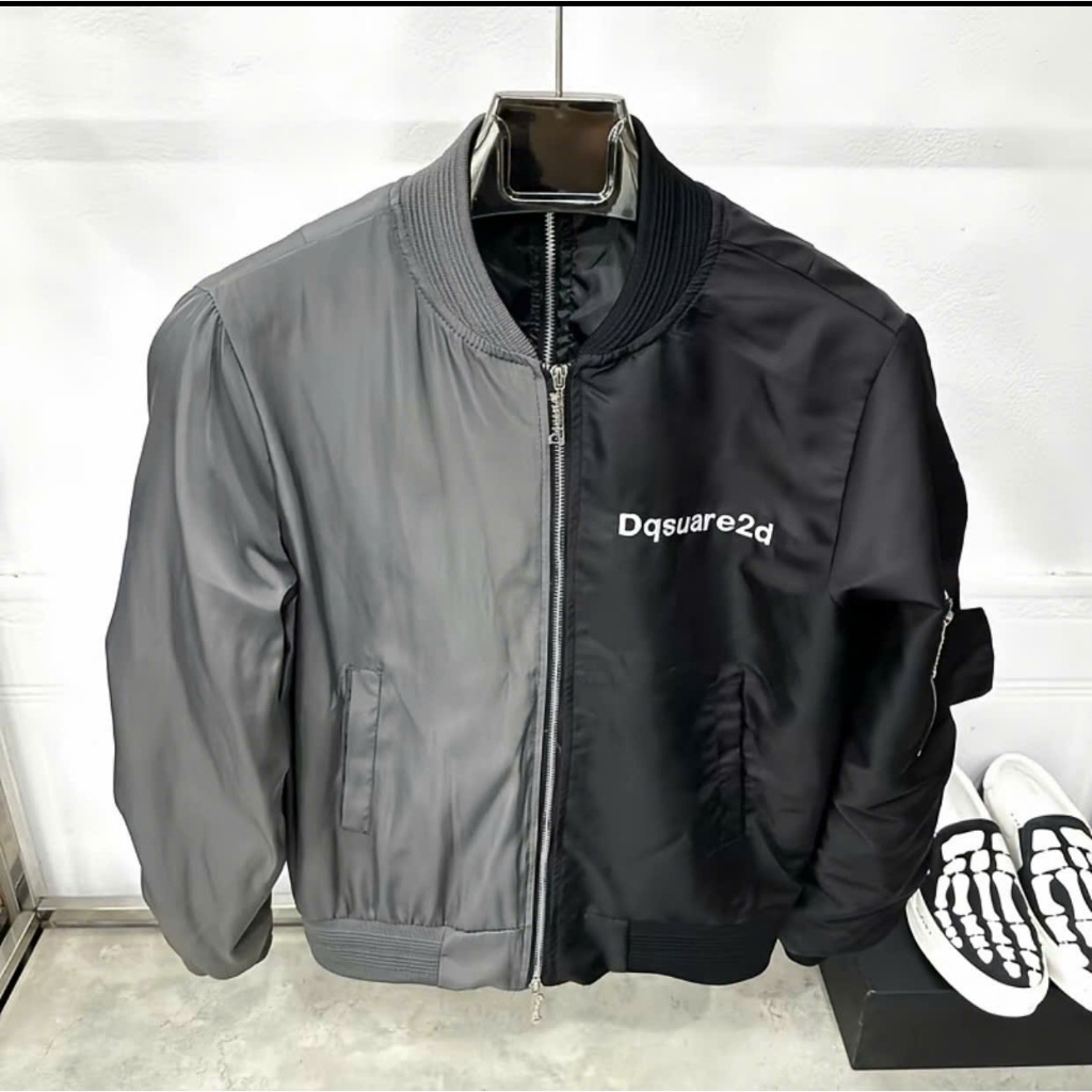 Áo khoác gió bomber nam boy phố 2 khóa trước và sau lưng độc lại, ngầu, áo khoác mới nhất 2025, cá t