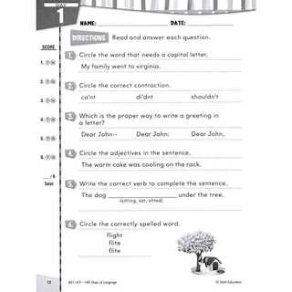 Sách - Combo Grade 2 - 180 days of...- 7q - Science, Language, Writing, Solving, Reading, Math, high frequency word
