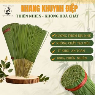 Nhang Khuynh Diệp Thiên Nhiên (1KG) Hương Thơm Đậm Mùi - Ít Khói, An Toàn -Sức Khỏe, NGHĨA PHƯỚC LỘC