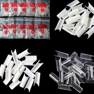 Móng nối form Tre , dạng thẳng túi 500 móng