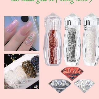 Đá rắc Mini trang trí móng ( hũ 10g ) siêu sáng