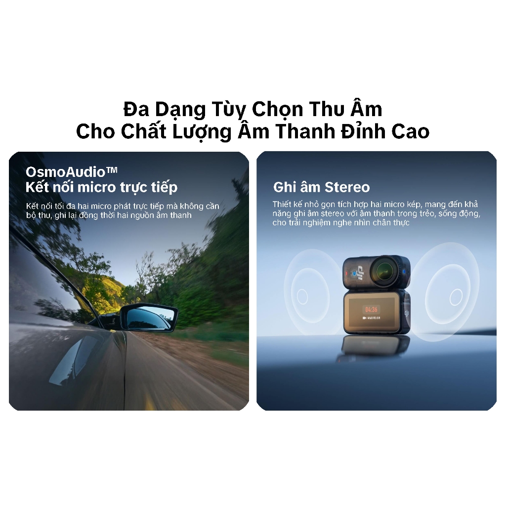 DJI Osmo Nano - Camera Hành Động - Siêu Gọn Nhẹ - Màn Hình OLED - Quay Video 4K/60fps - Sạc Nhanh | BigBuy360 - bigbuy360.vn