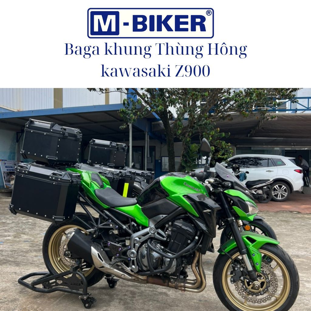 Baga Z900, cảng sau z900,baga khung gắn thùng z900 chính hãng MBiker