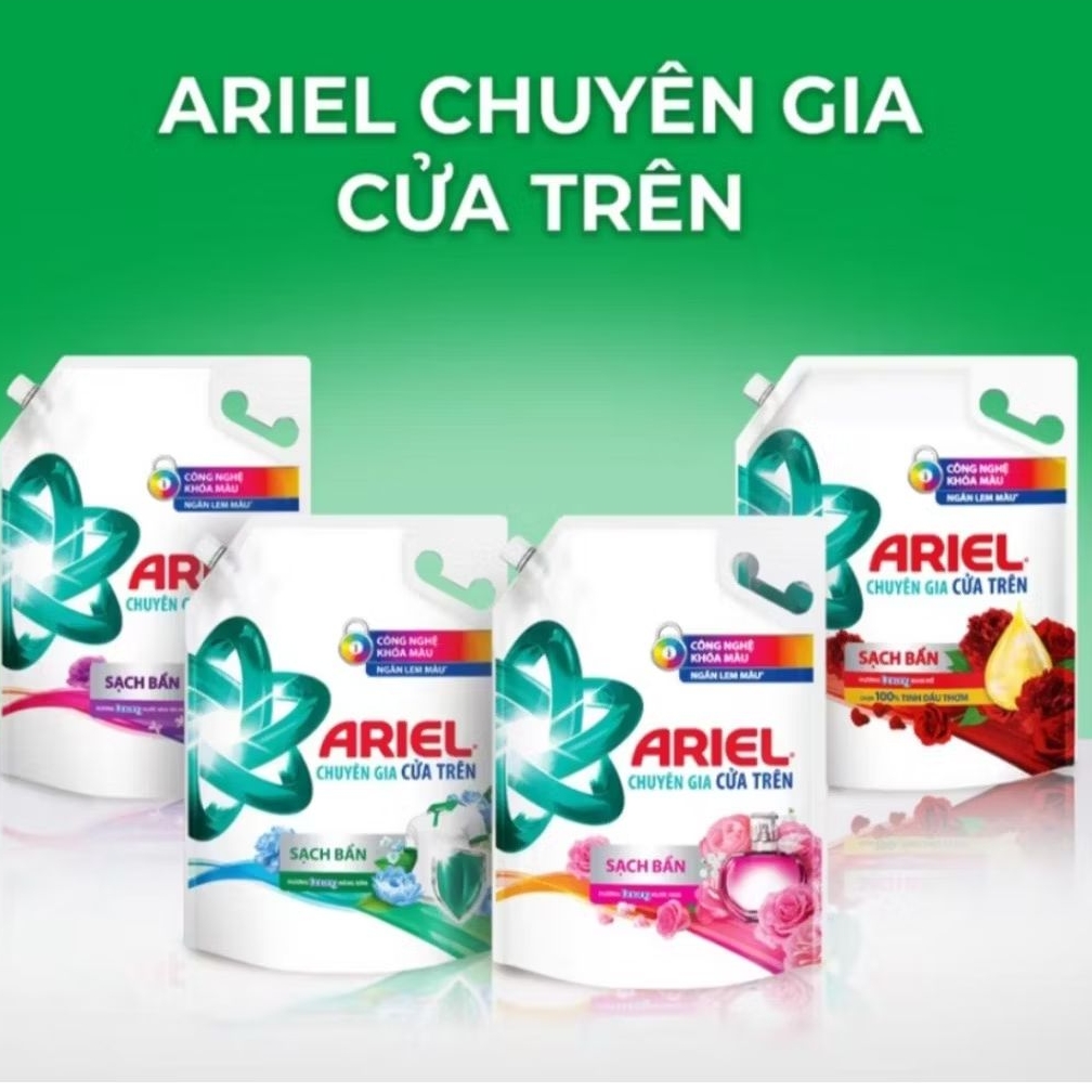 Nước Giặt Ariel cửa trên 3,65kg hương  nước hoa