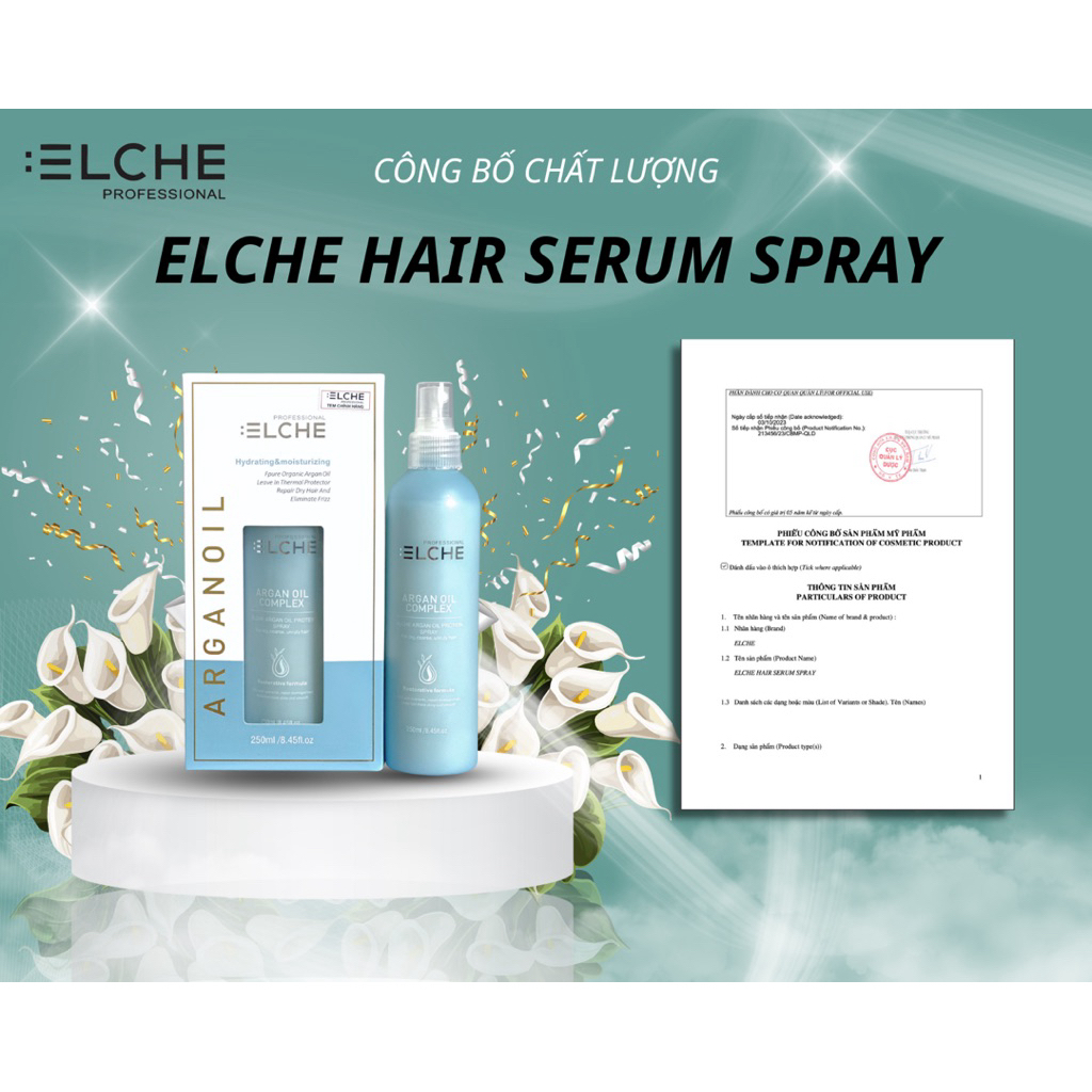 Xịt dưỡng chống nắng ELCHE