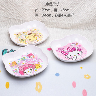 🌸𝐓𝐀̣̆𝐍𝐆 𝐐𝐔𝐀̀🌸 Dĩa lòng sâu 3D, muỗng Kuromi,Melody, Cinnamoroll,Doremon Doraemon Hello Kitty PR