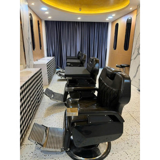 🌴Ghế cắt tóc nam Barber mâm inox🌴