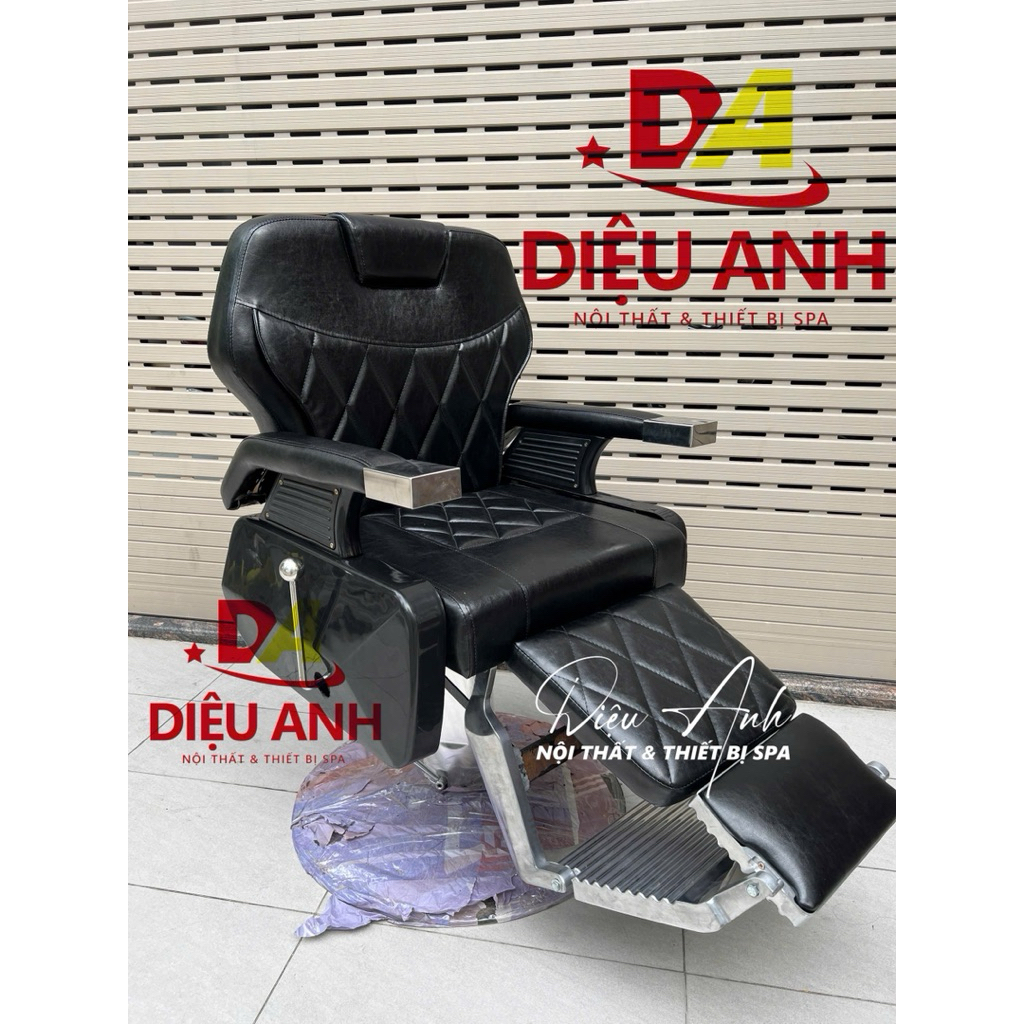 🌴Ghế cắt tóc nam Barber mâm inox🌴