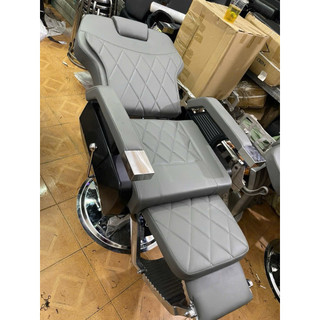 🌴Ghế cắt tóc nam Barber mâm inox🌴