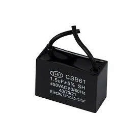 Tụ quạt 1,5μF, 2,0μF, 2,5μF, 3,0μF, 4,0μF 450VAC - Tụ quạt bàn, quạt trần, quạt treo tường