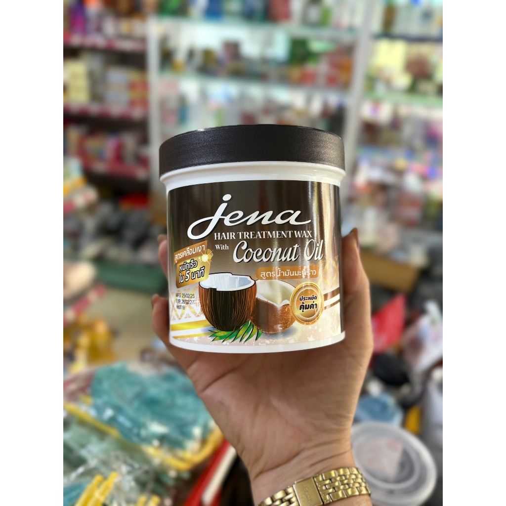 Sáp Ủ Tóc Jena Chiết Xuất Bơ & Dầu Dừa Dưỡng Tóc Mềm Mượt Phục Hồi Hư Tổn Chính Hãng Thái Lan