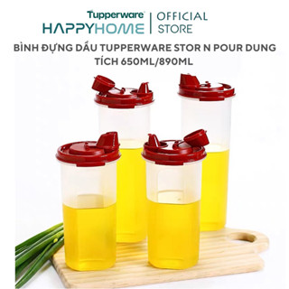 Bình Dầu Stor N Pour Tupperware Chính Hãng Bảo Hành Trọn Đời