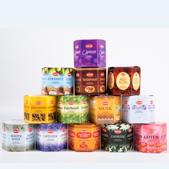 NỤ THÁC KHÓI CHẢY NGƯỢC HEM CAO CẤP ẤN ĐỘ ( HỘP 40 NỤ)/ NỤ THÁC KHÓI HEM CAO CẤP ẤN ĐỘ