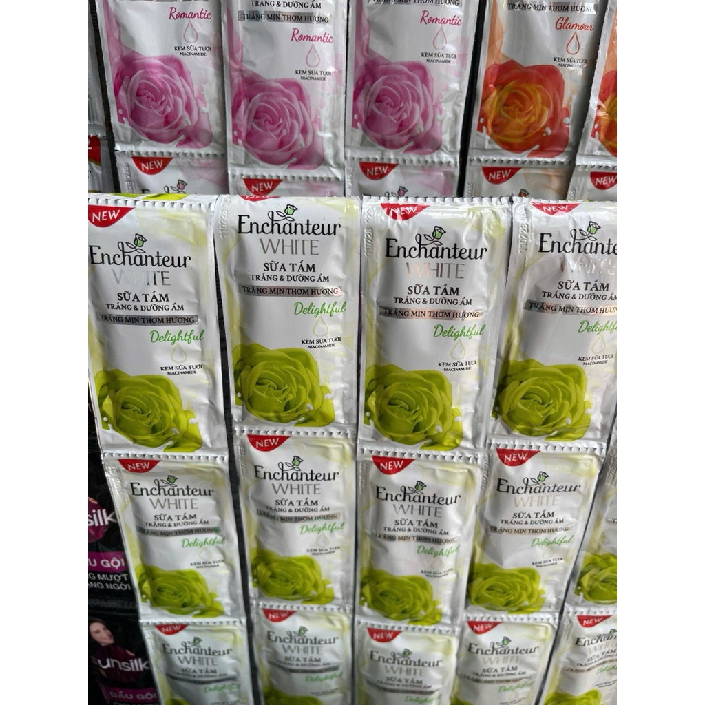 dây xà bông enchenteur đủ màu 10 gối mới chính hãng