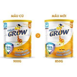 Sữa Abbott grow 4 900g date mới nhất