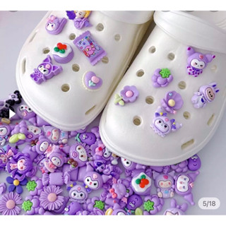 SET 12CHAM XINH GẮN DÉP GẮN SỤC CÓ NÚT GẮN SẴN,KEO CHẮC CHẮN BỀN