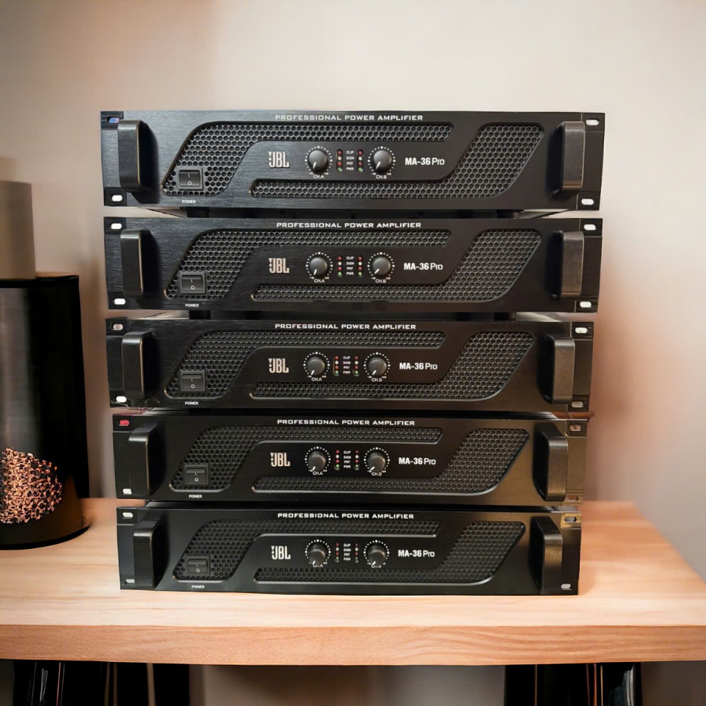 Đẩy công suất JBL-36pro, 32 sò tăng phô xuyến, BH 1 năm.