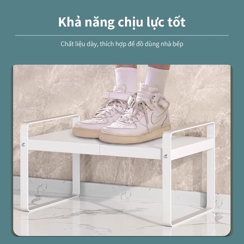 Kệ Gầm Bếp Bồn Rửa  Kệ bếp Đa Năng Kệ Để Xoong Nồi  có thể thu tăng chỉnh tiện lợi | BigBuy360 - bigbuy360.vn