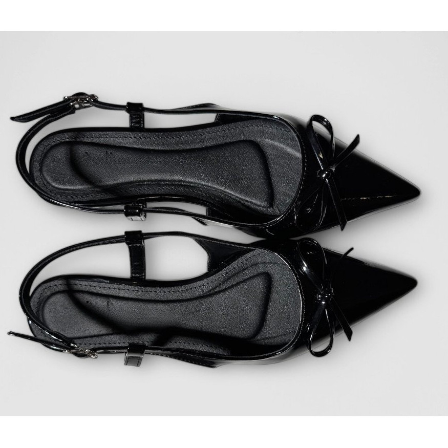 Giày sục bệt nữ thời trang  gắn nơ xinh xắn sang trọng SD-0355