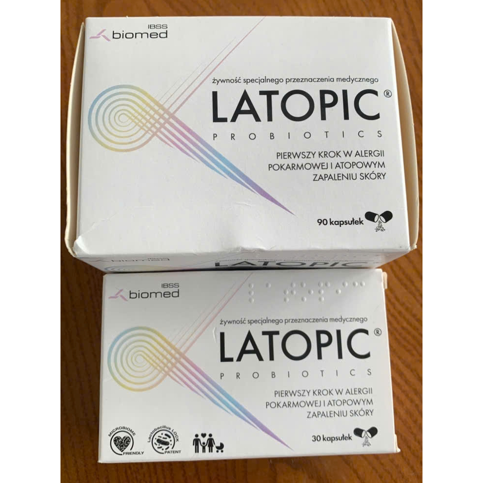 Men vi sinh Latopic Hộp 30v, 90v bill nội địa