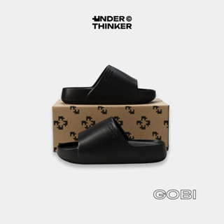 Dép Nhựa GOBI Ngang Đơn Giản Nam Nữ Đúc Êm Chống Trượt Đế Cao Cứng Dày | UNDER THINKER