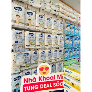 [ Hàng nhập khẩu có tem chính hãng ] Bỉm Moony đủ size S-XL giá rẻ