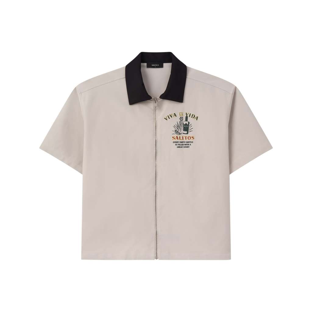 Áo sơ mi unisex MIKENCO Salitos Great Story Shirt