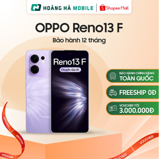 Điện thoại di động OPPO Reno13 F 8GB/256GB - Chính hãng (Nguyên Seal Chưa Active)