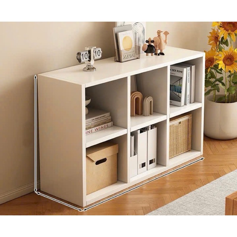 Kệ sách tổ ong đa năng 6 ngăn, kệ decor, trang trí phòng KÍN LƯNG chất liệu gỗ MDF phủ Melamine dễ lắp ráp ND38 | BigBuy360 - bigbuy360.vn