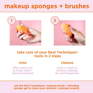Bộ 2 Mút Tán Kem Nền RT Real Techniques 2 Miracle Complexion Sponges